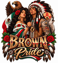 Brown Pride – Mexican Indian T-Shirt