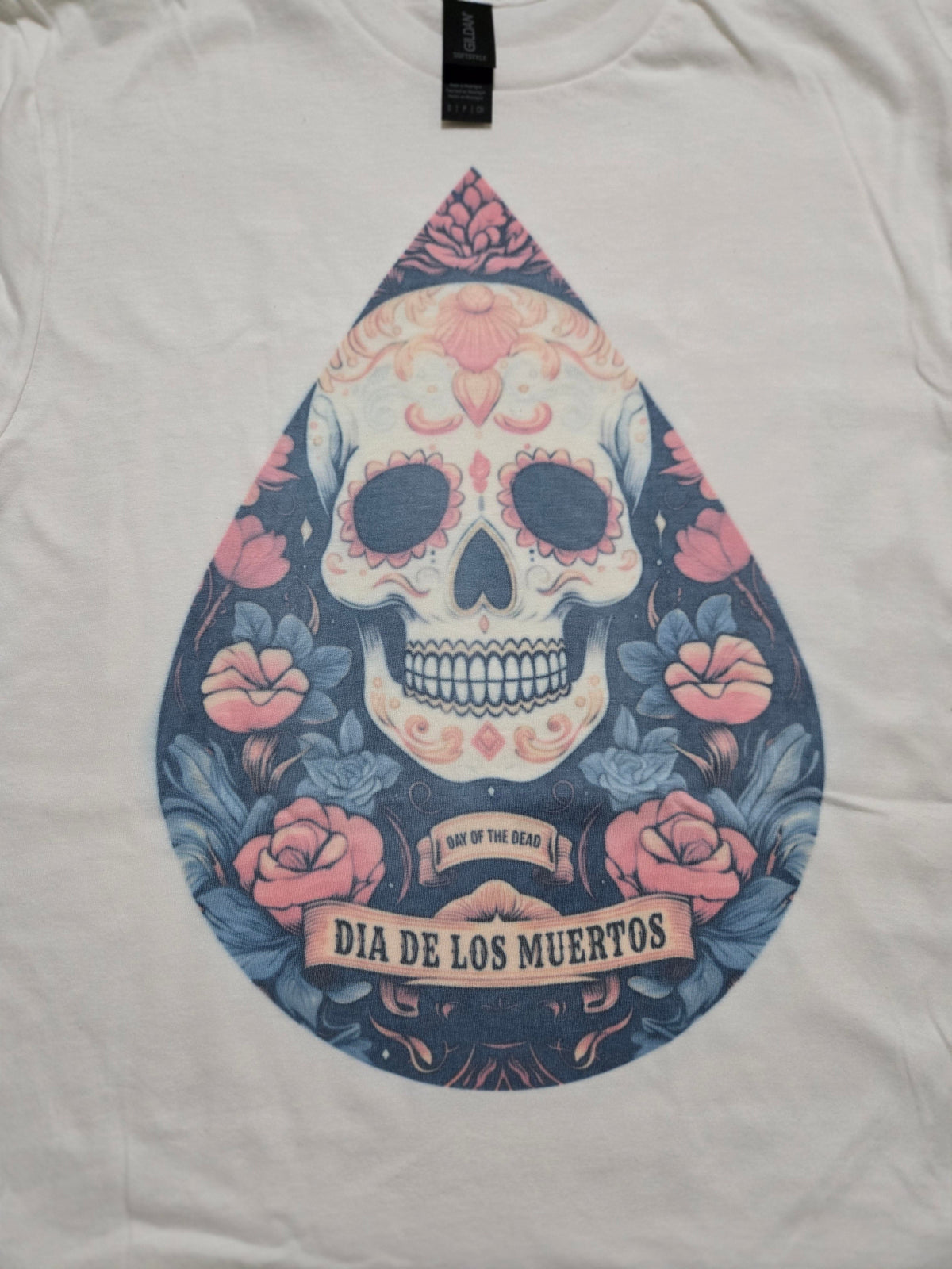 Skull in Teardrop - S