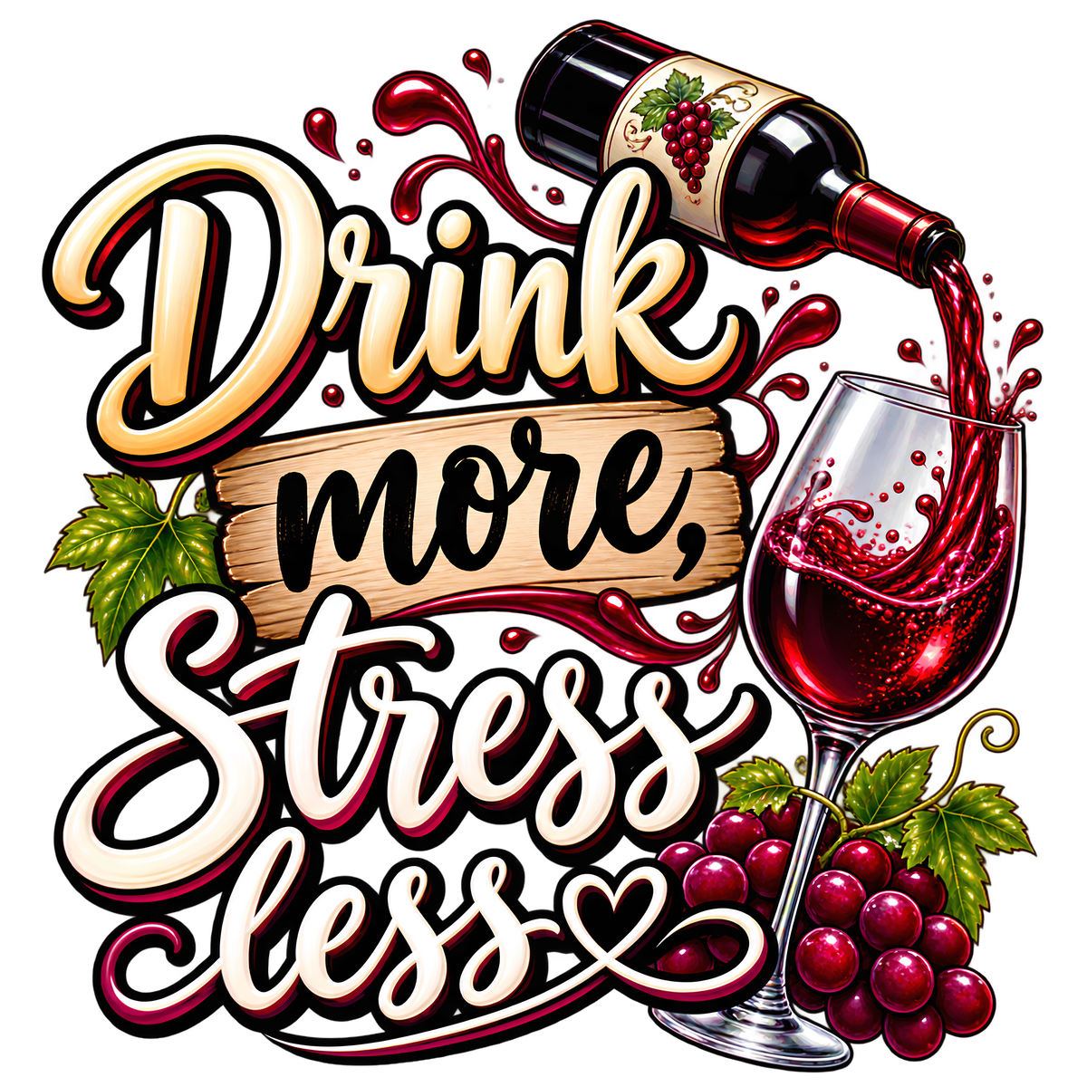 Drink More Stress Less