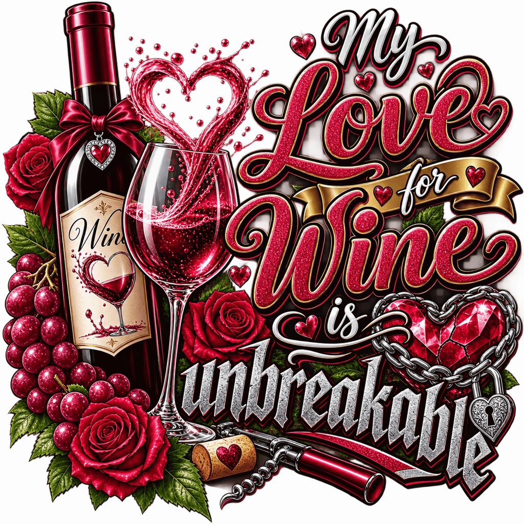 My Love for Wine is Unbreakable