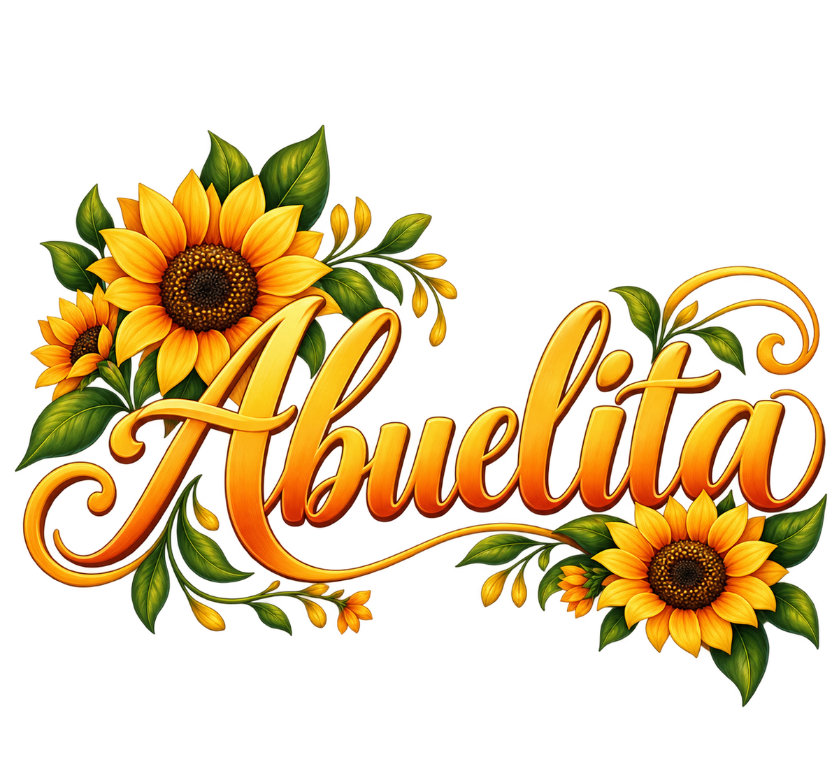 Abuelita Sunflower T-Shirt