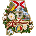 Alabama State Pride T-Shirts