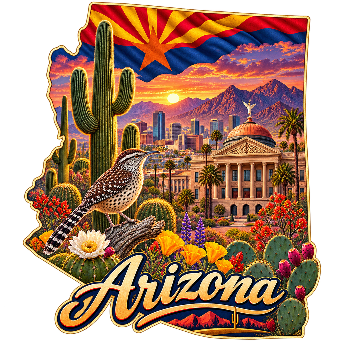 Arizona State Pride T-Shirts