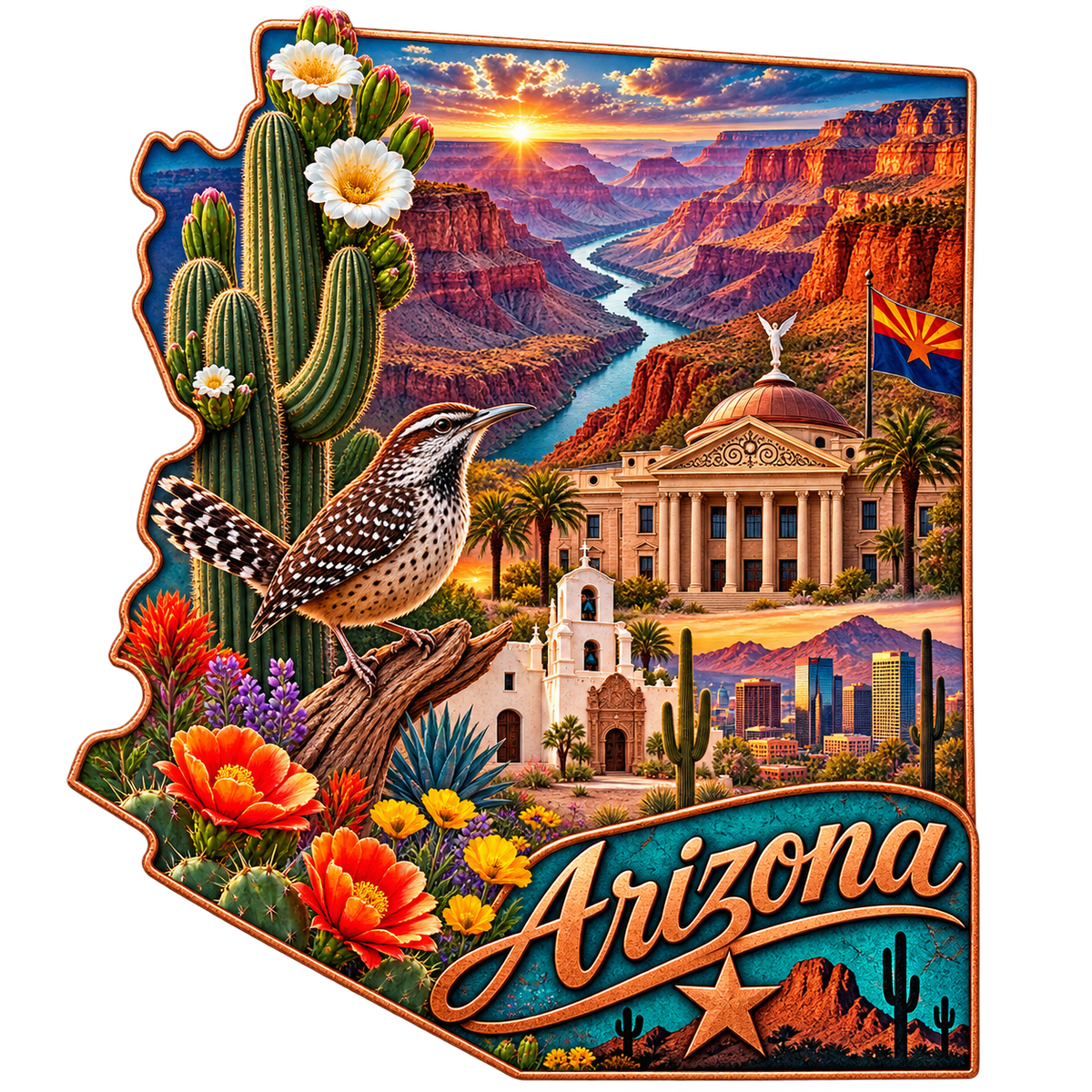 Arizona State Pride T-Shirts