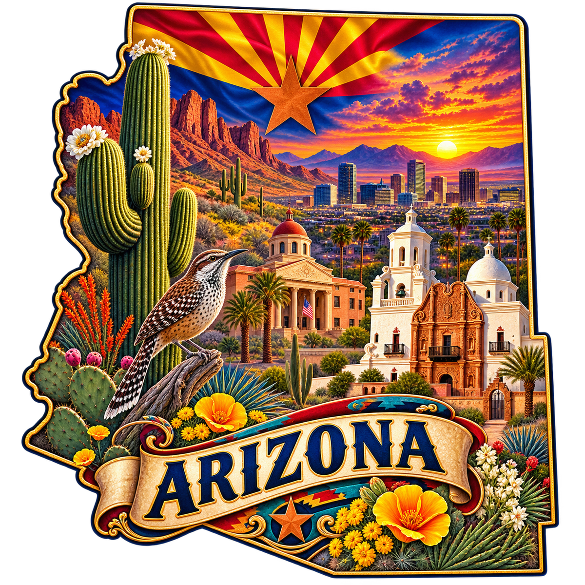 Arizona State Pride T-Shirts
