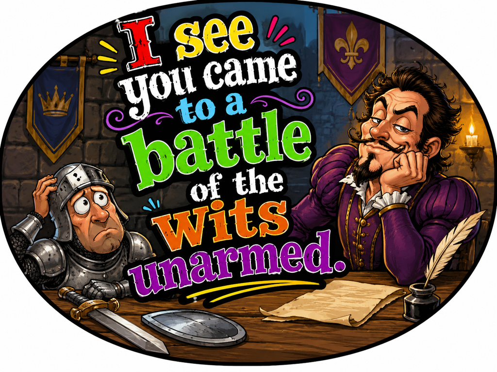 Battle of the Wits - T-Shirt