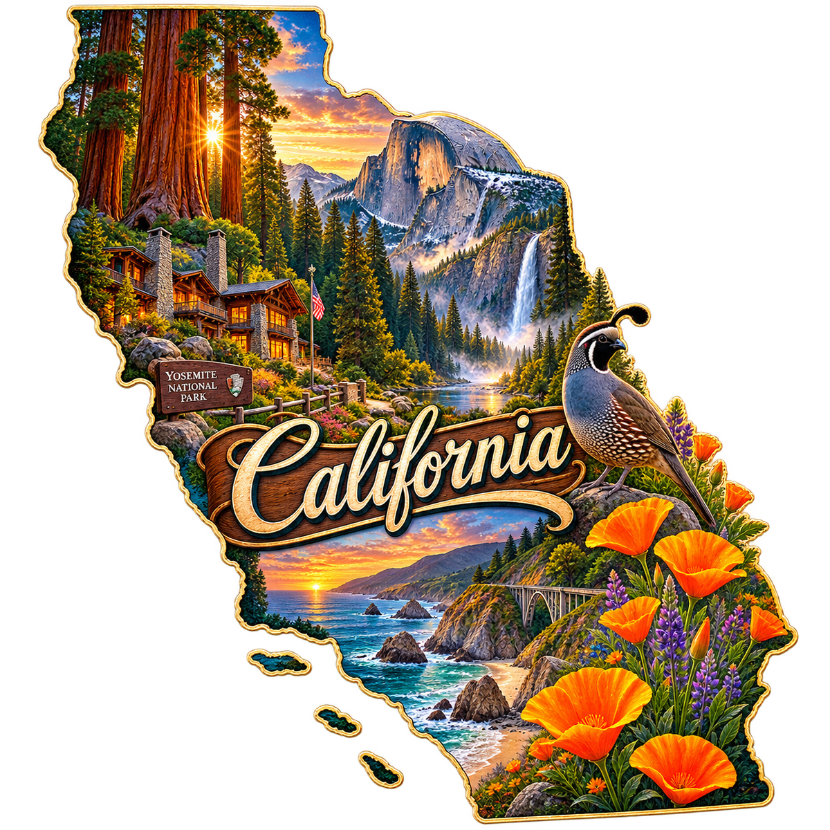 California State Pride T-Shirts