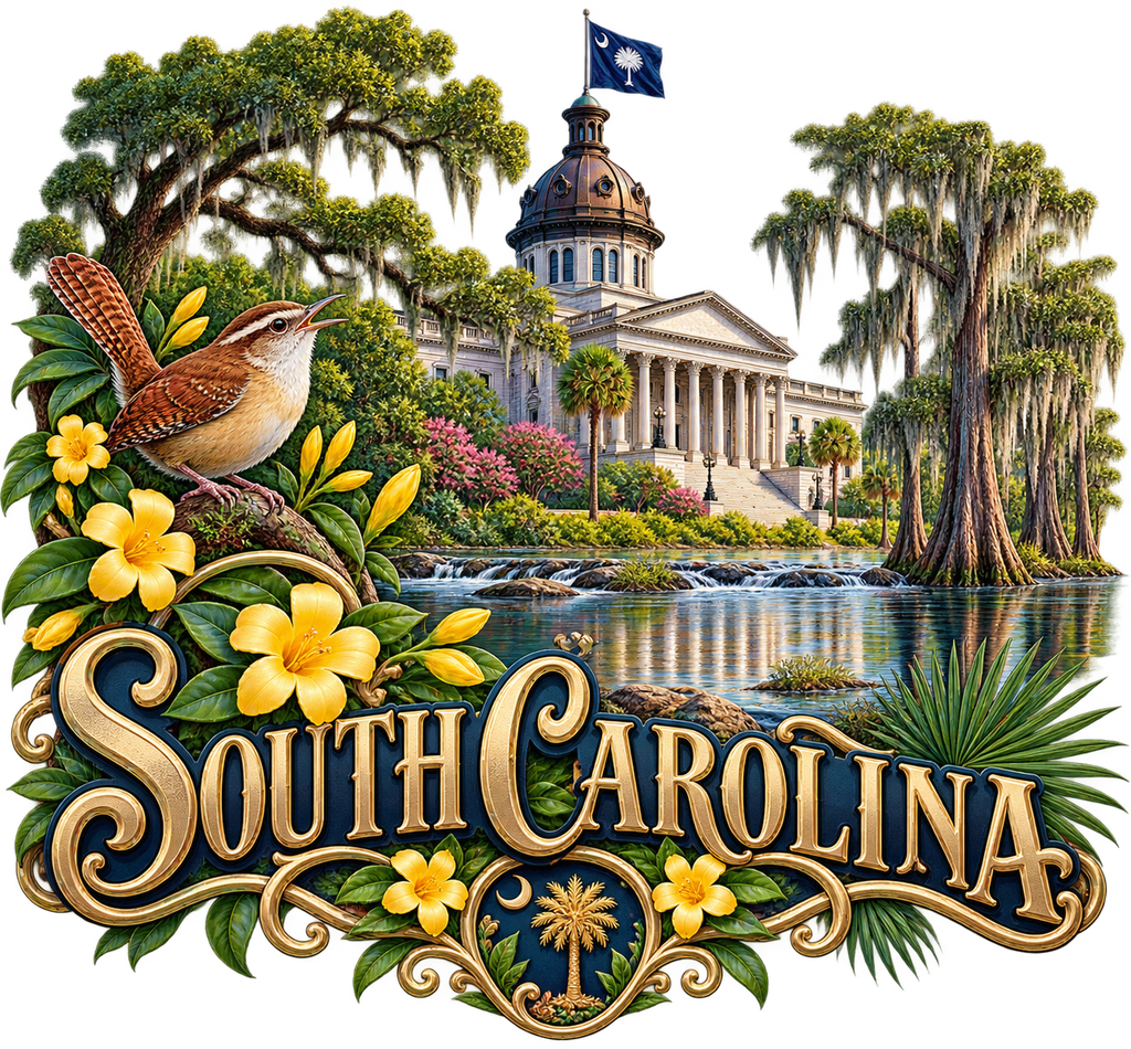 South Carolina State Pride T-Shirts