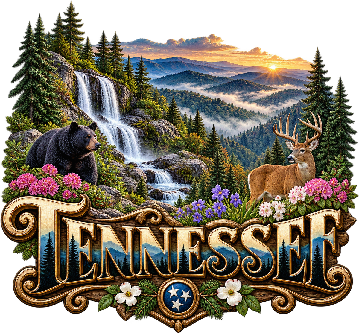 Tennessee State Pride T-Shirts