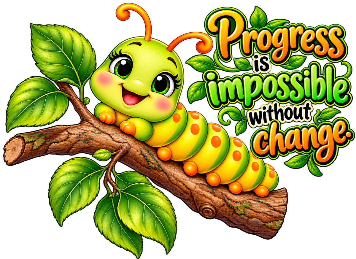 Progress & Change Caterpillar T-Shirt