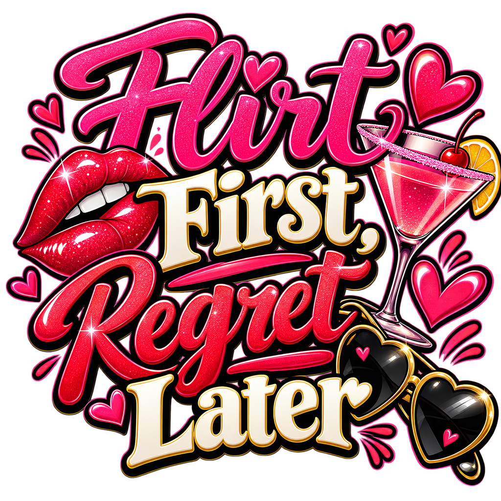 Flirt First, Regret Later T-Shirt