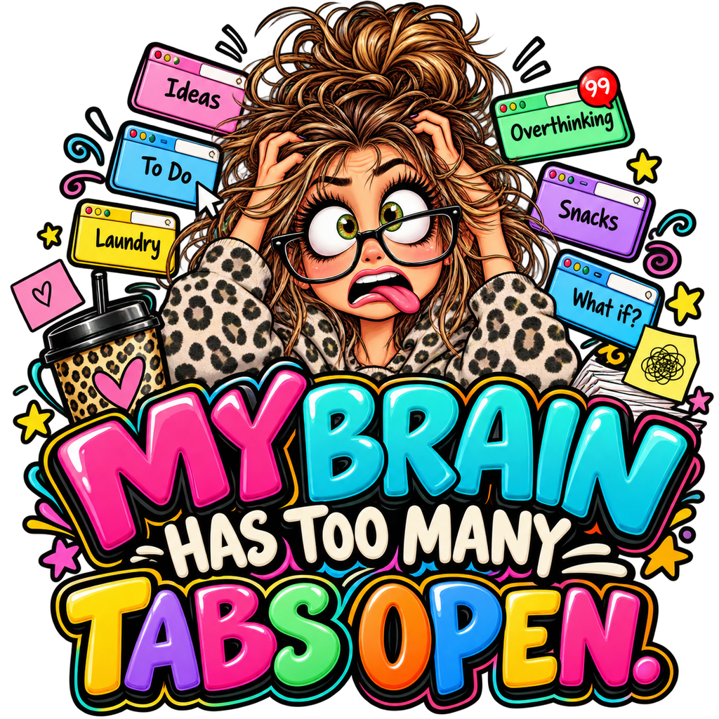 My Brain Has Too Many Tabs Open T-Shirt