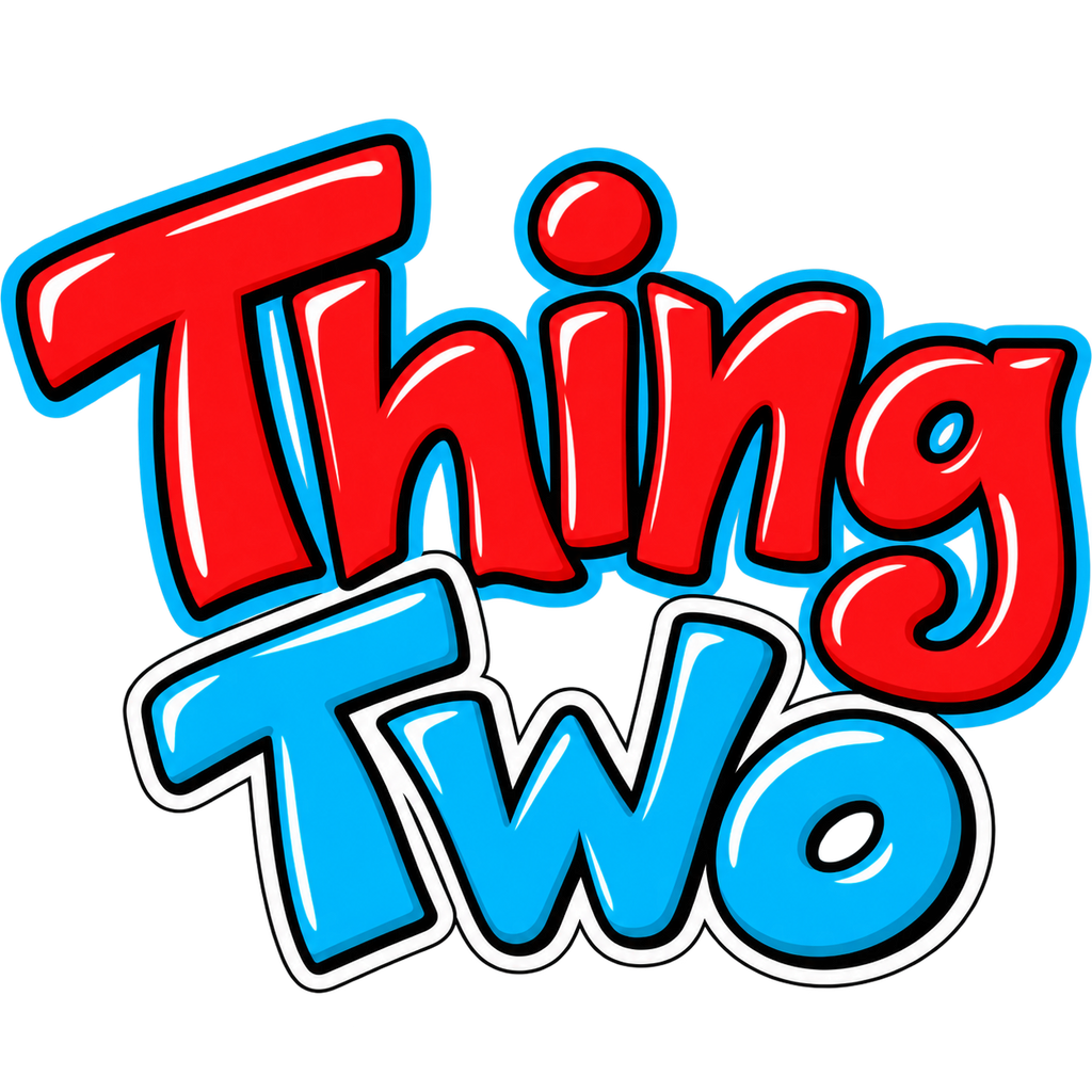Thing One & Thing Two Couples T-Shirt Set (2 Shirts)