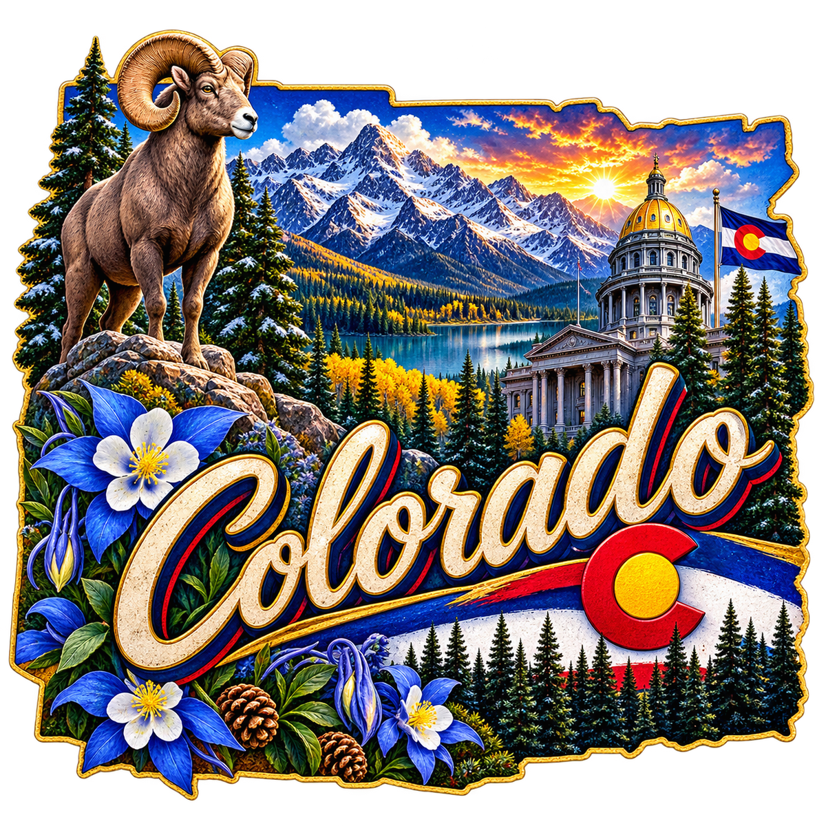Colorado State Pride T-Shirts