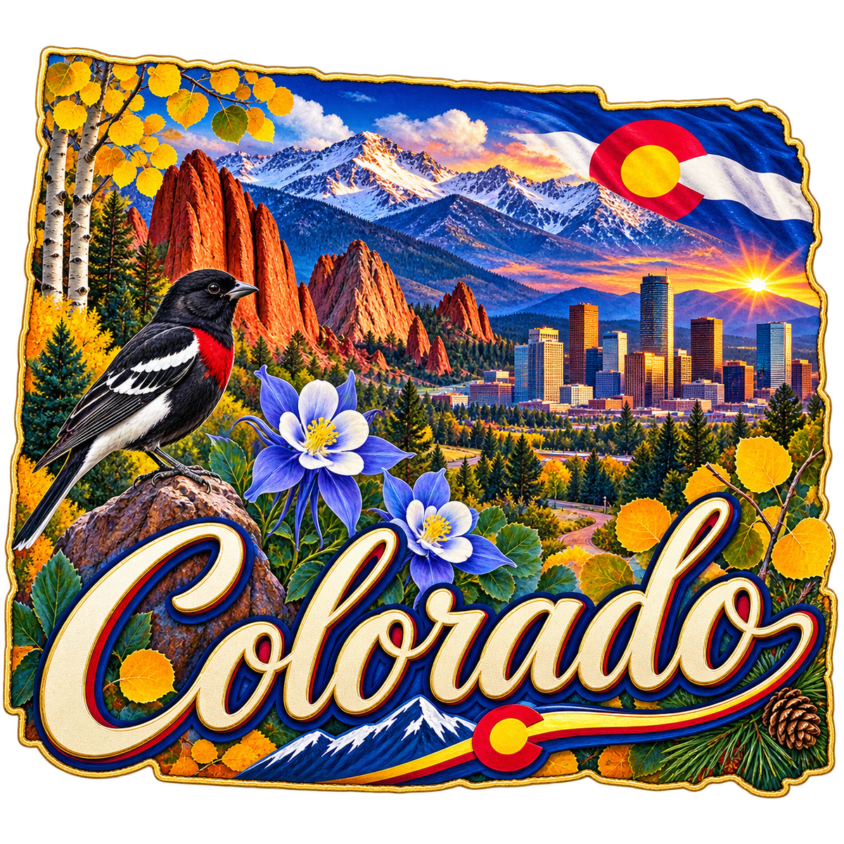 Colorado State Pride T-Shirts