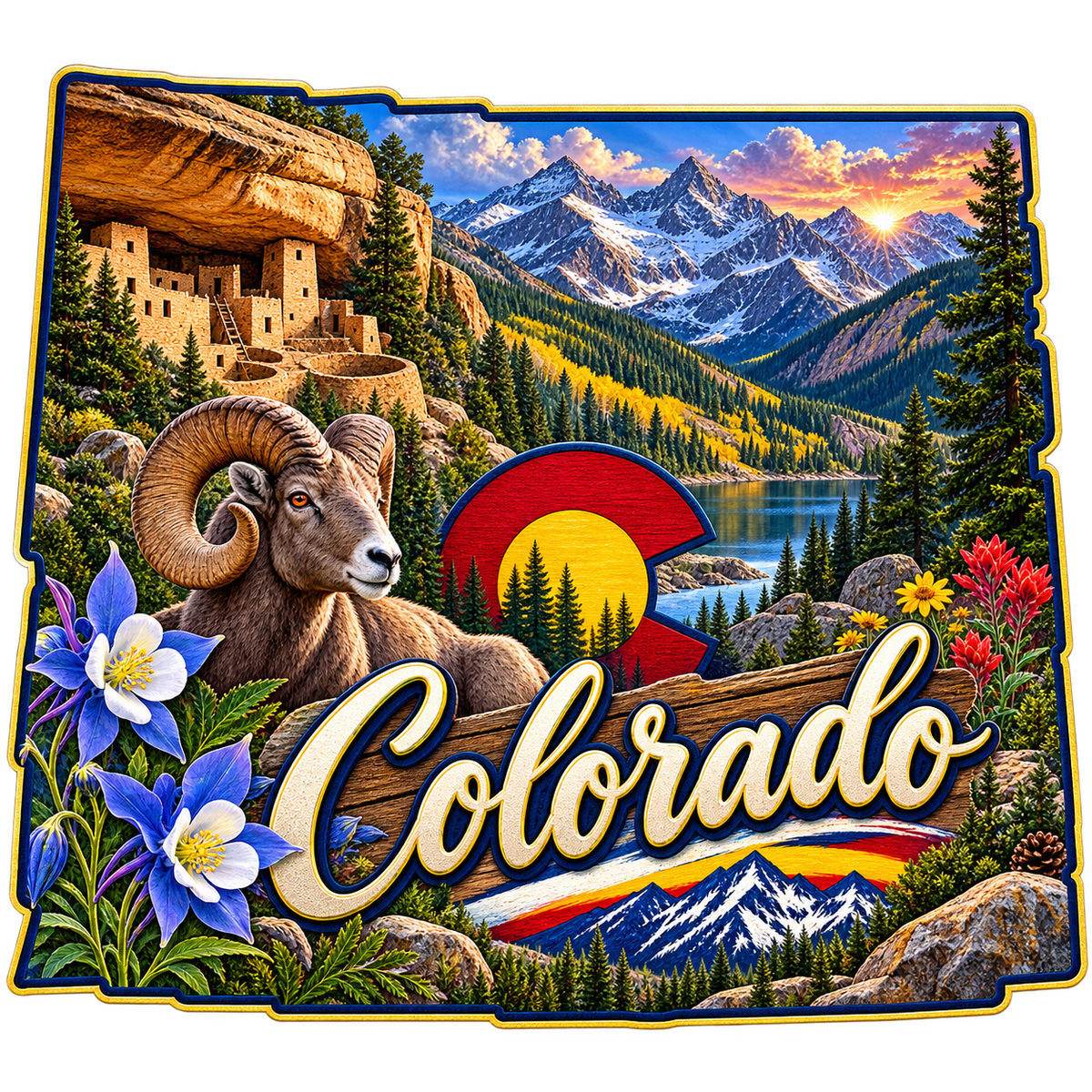 Colorado State Pride T-Shirts