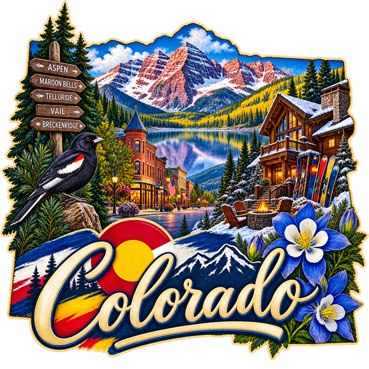 Colorado State Pride T-Shirts