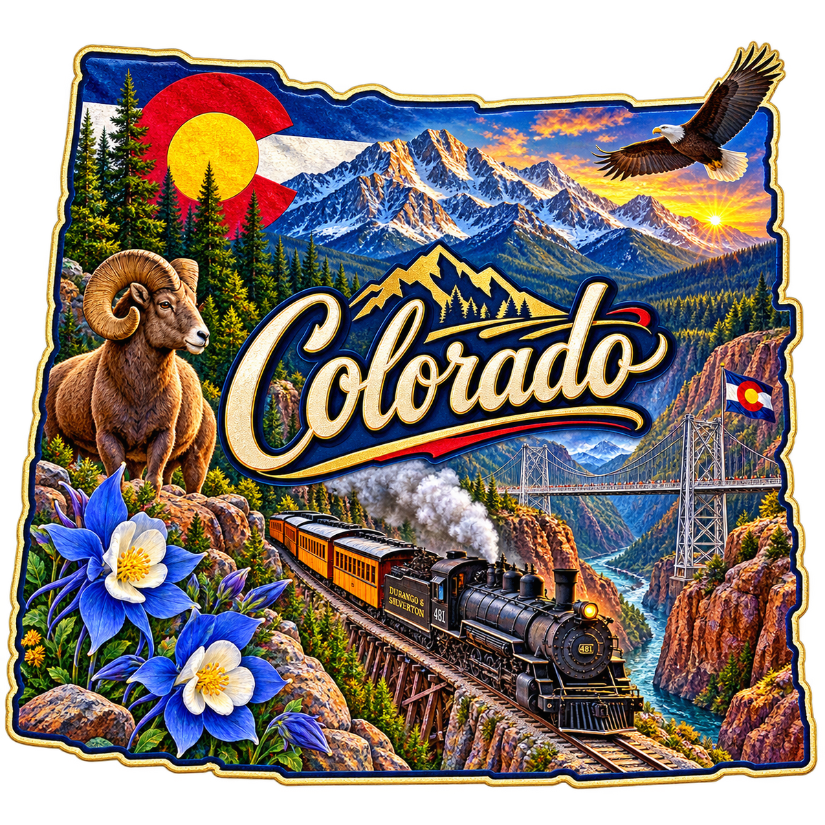 Colorado State Pride T-Shirts