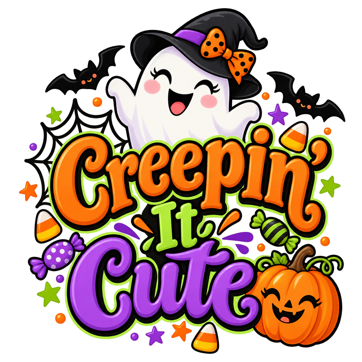 Creepin' It Cute Canvas Bag