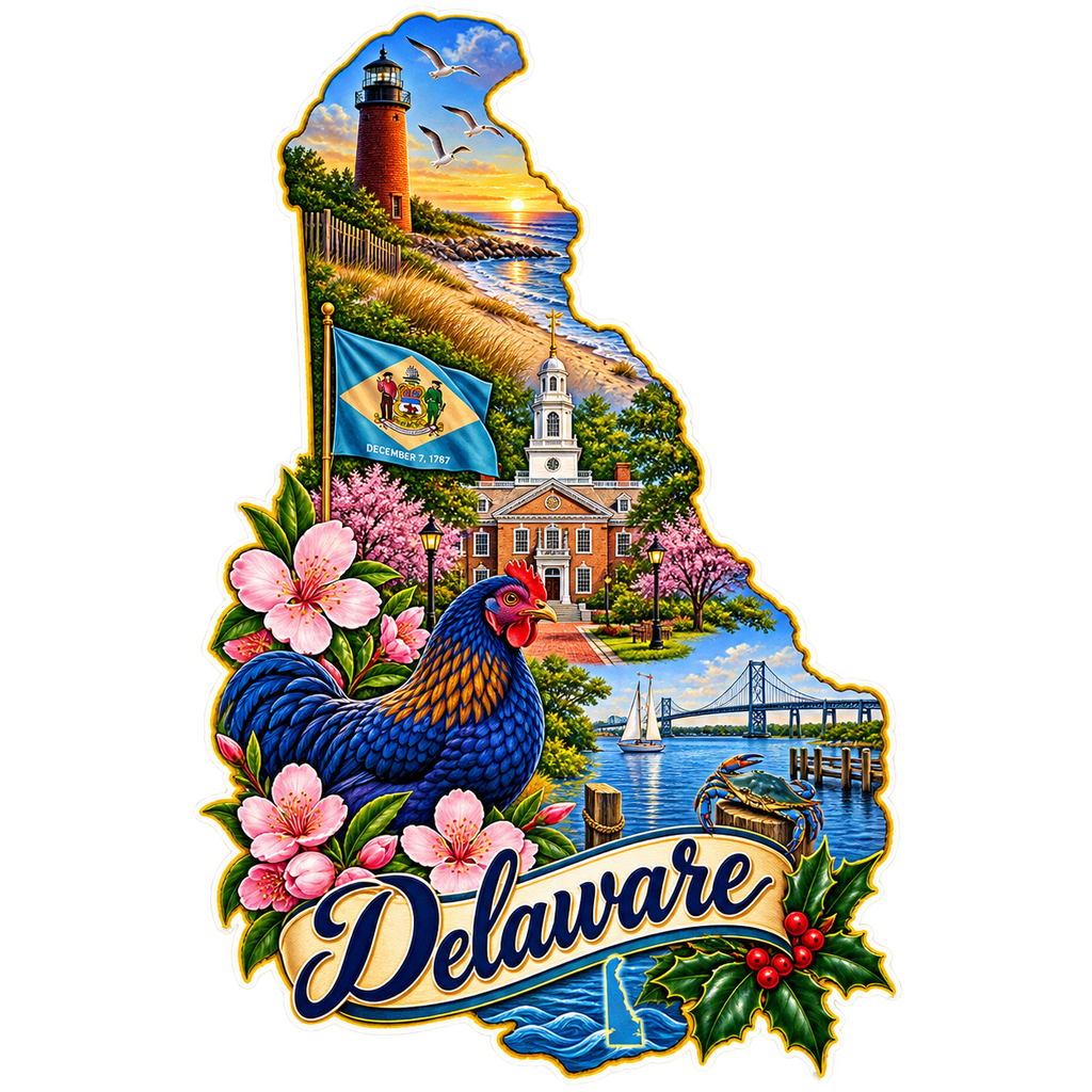 Delaware State Pride T-Shirts