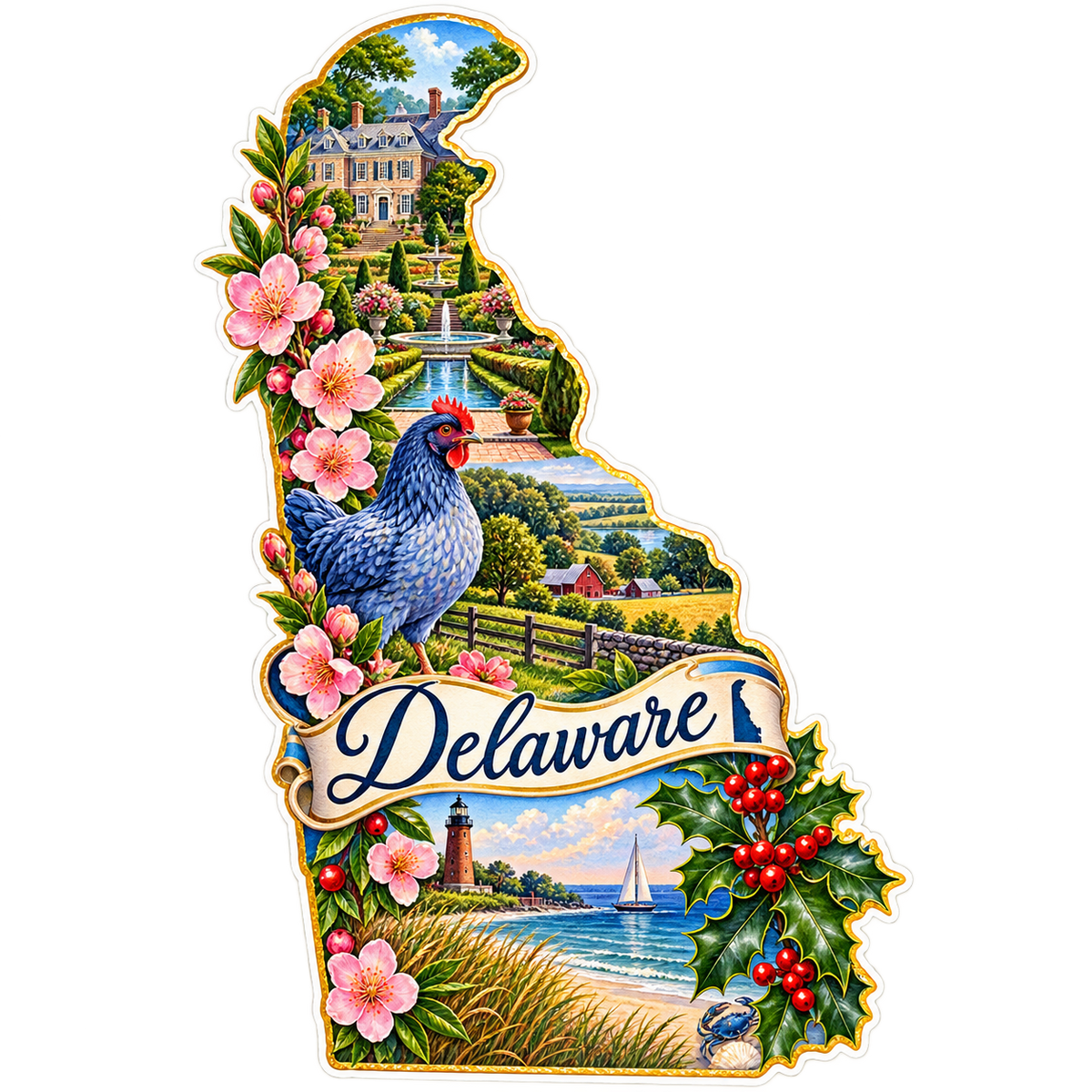 Delaware State Pride T-Shirts