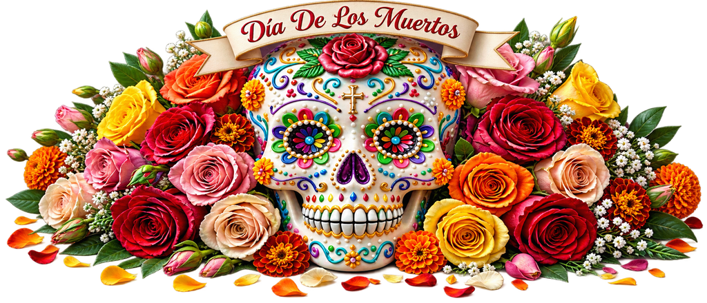 Made to Order - Mi Familia or Sugar Skull Los Muertos - Dia De Los Muertos