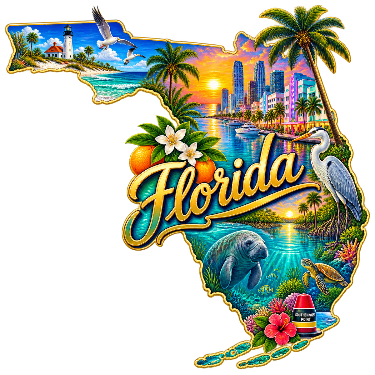 Florida State Pride T-Shirts
