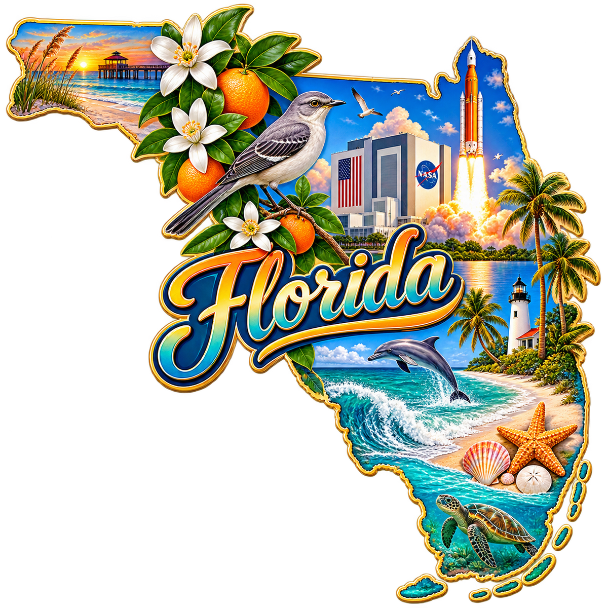 Florida State Pride T-Shirts