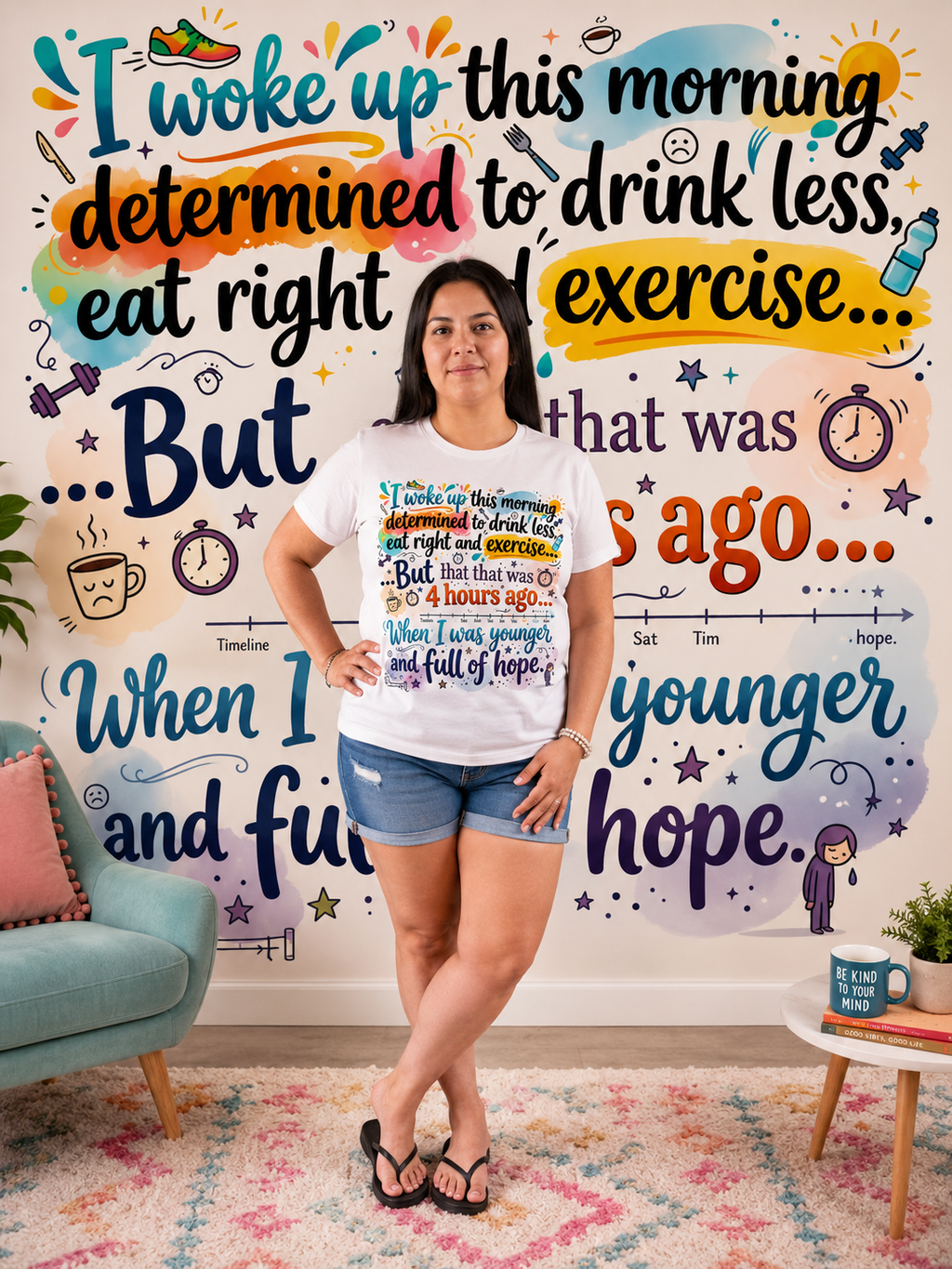 I Woke Up Full of Hope - T-Shirt