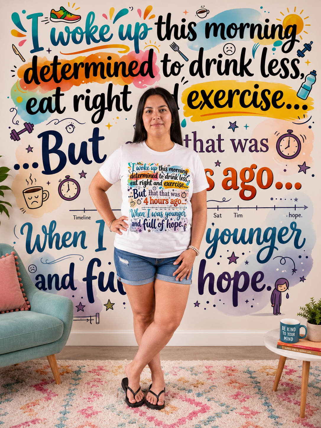 I Woke Up Full of Hope - T-Shirt
