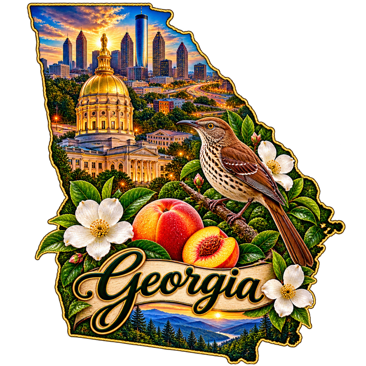 Georgia State Pride T-Shirts