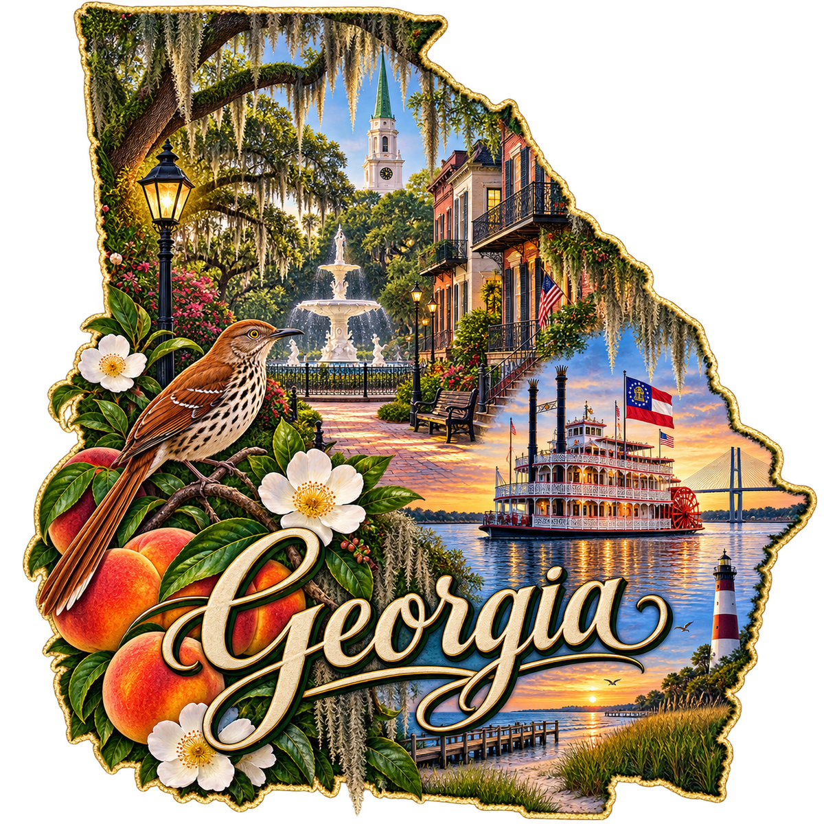 Georgia State Pride T-Shirts
