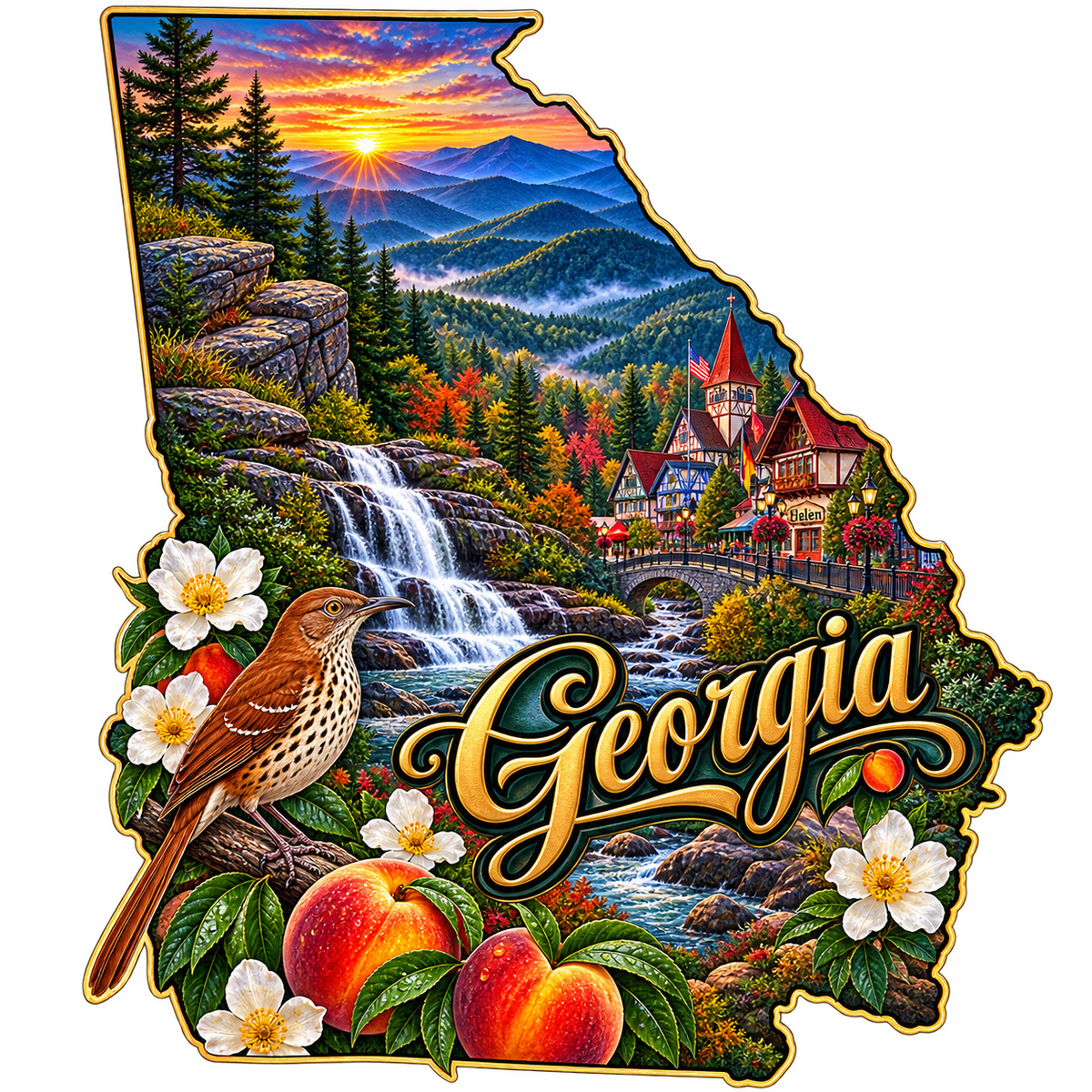 Georgia State Pride T-Shirts
