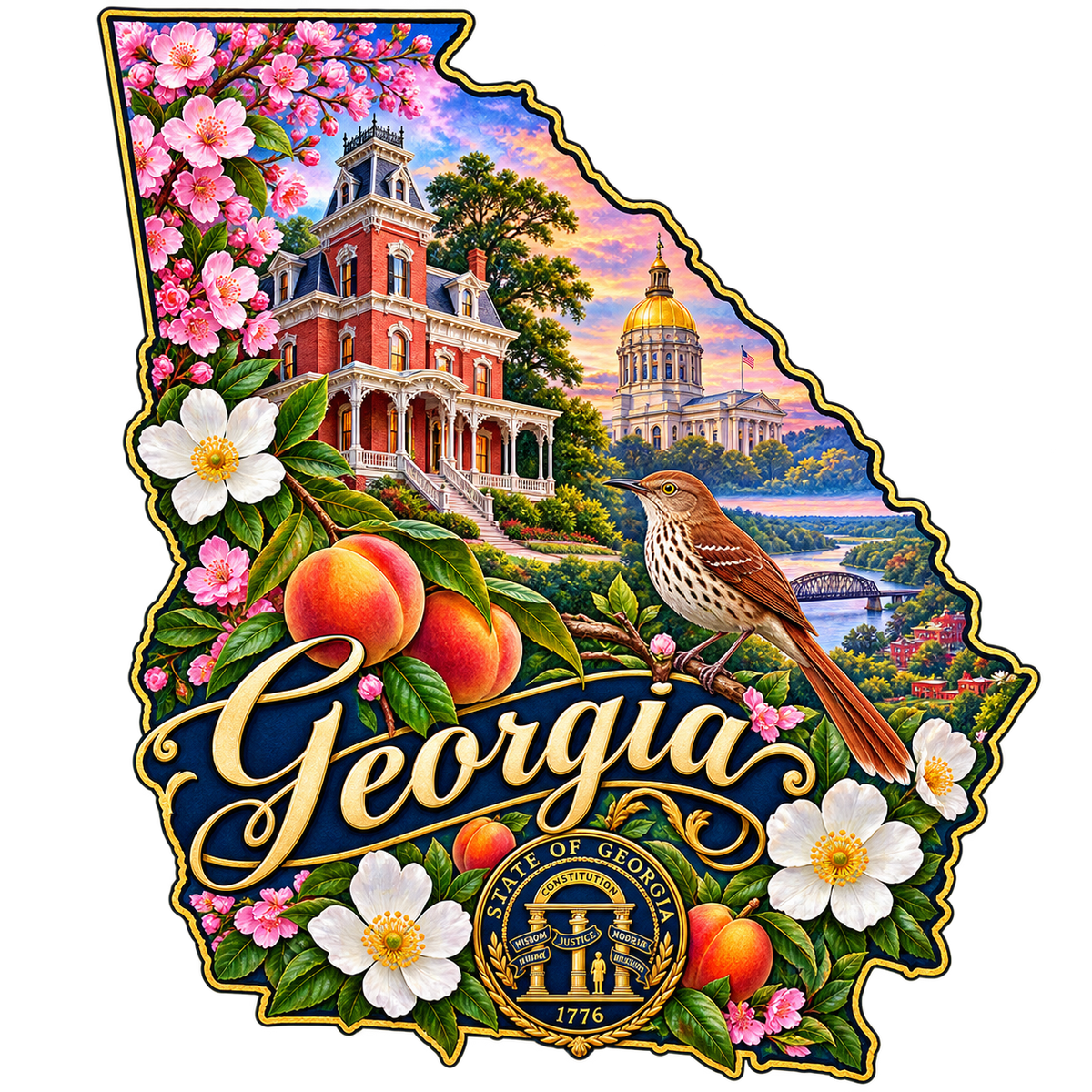 Georgia State Pride T-Shirts