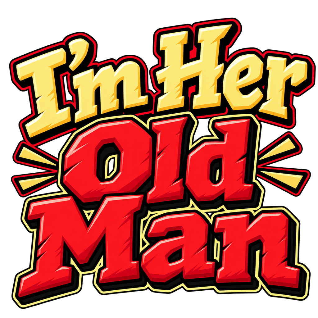 I'm His Old Lady & I'm Her Old Man Couples T-Shirt Set (2 Shirts)