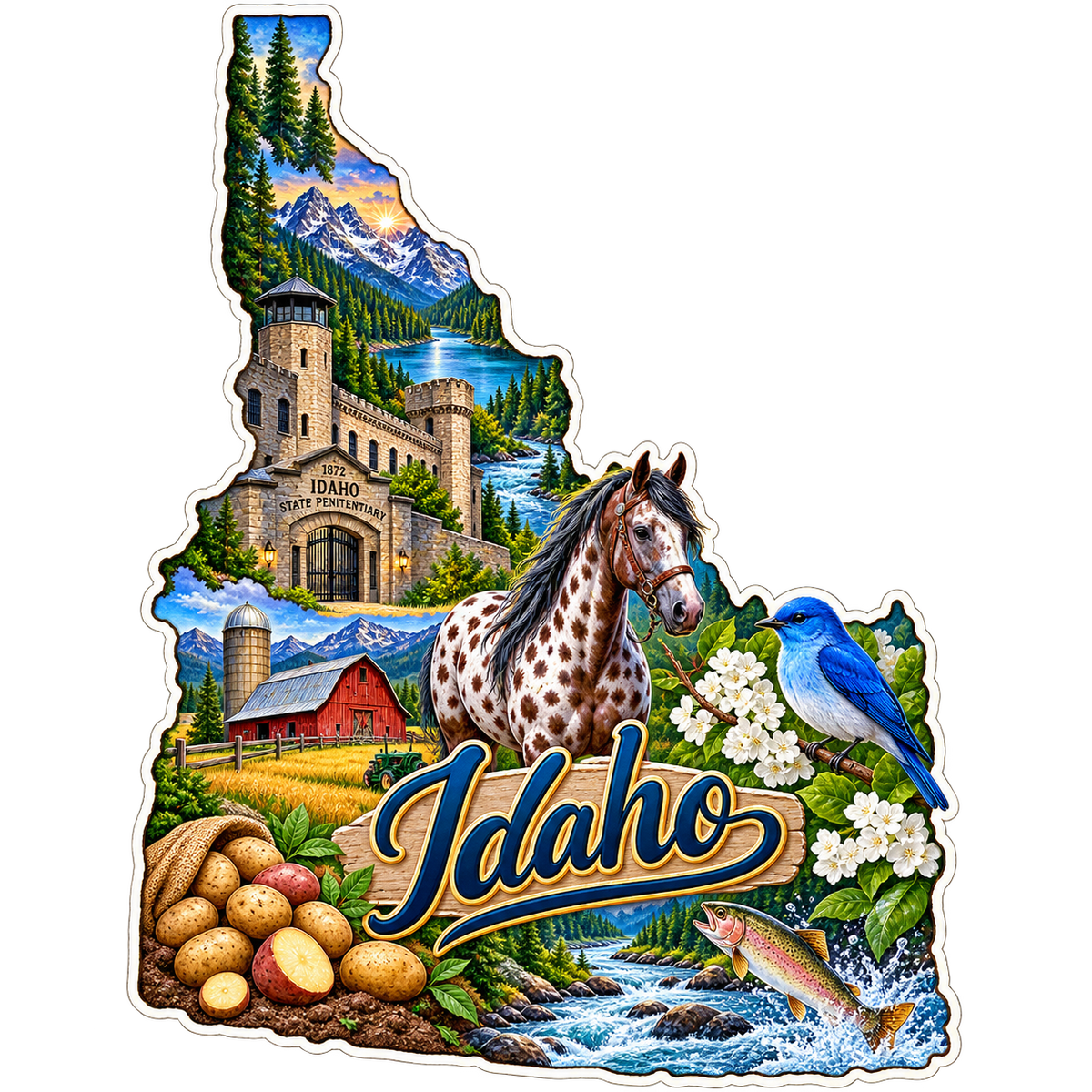 Idaho State Pride T-Shirts