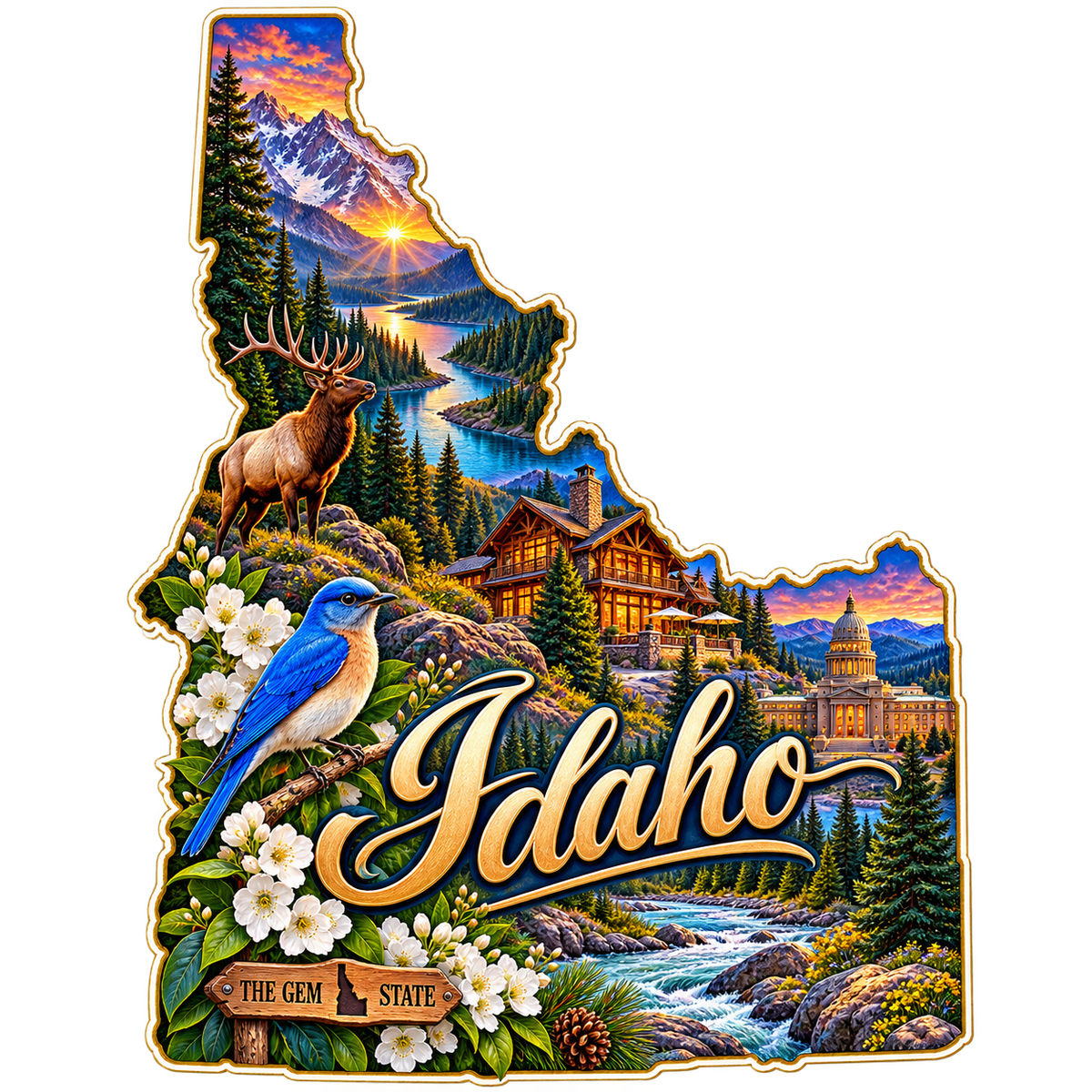 Idaho State Pride T-Shirts