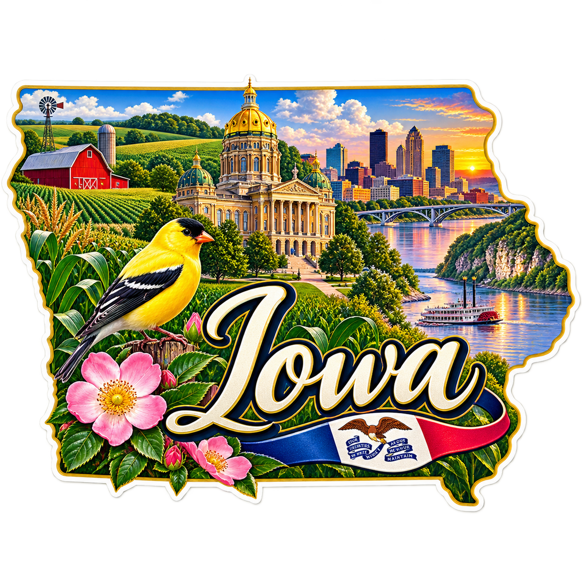 Iowa State Pride T-Shirts