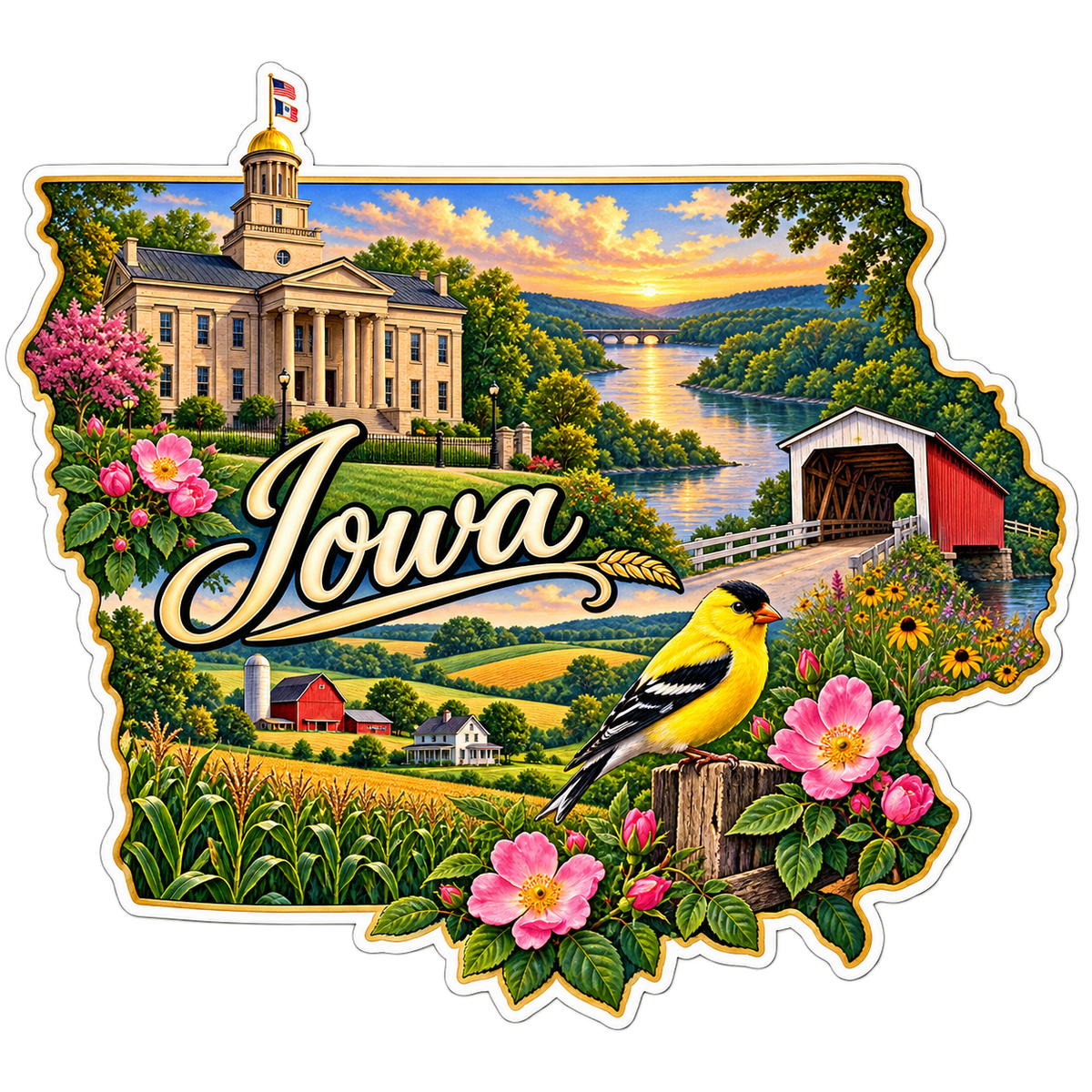 Iowa State Pride T-Shirts