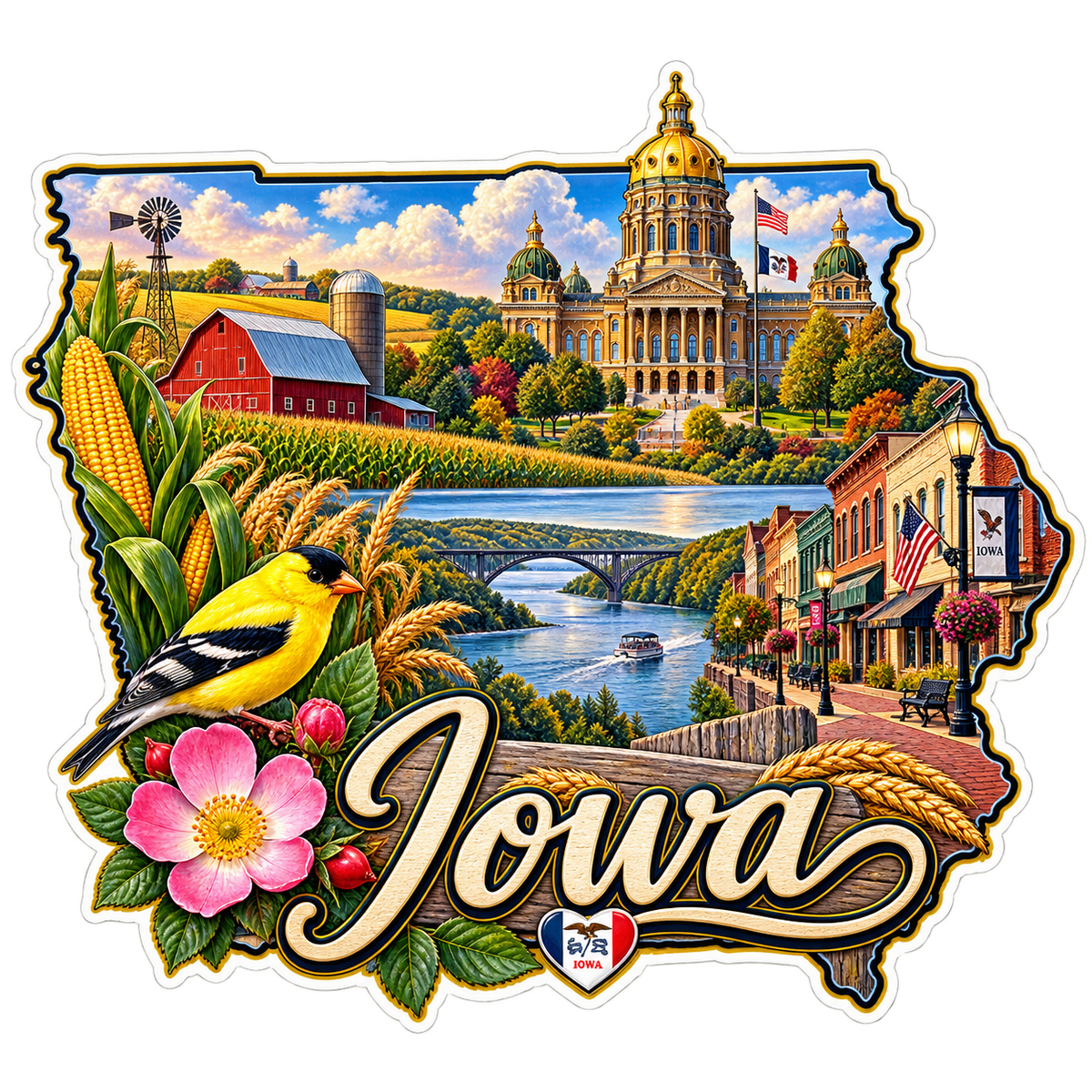Iowa State Pride T-Shirts