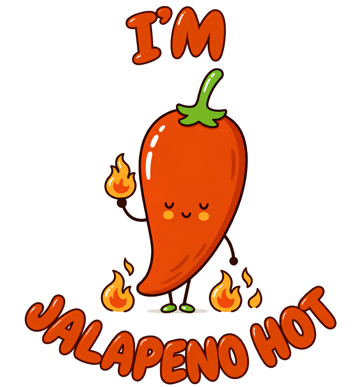 I’m Jalapeno Hot Funny Pepper T-Shirt