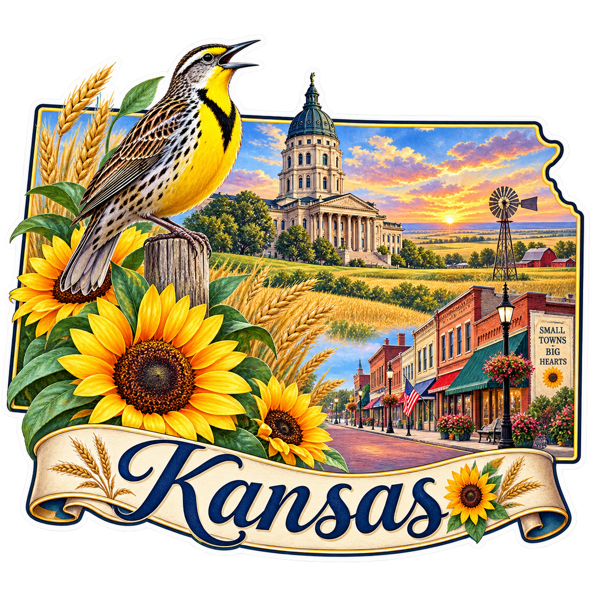 Kansas State Pride T-Shirts