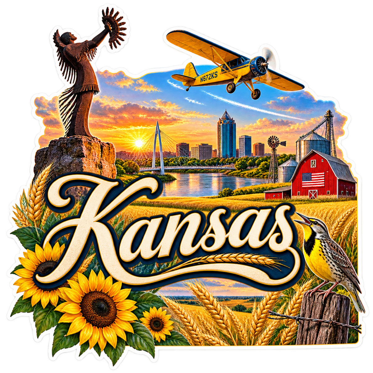 Kansas State Pride T-Shirts