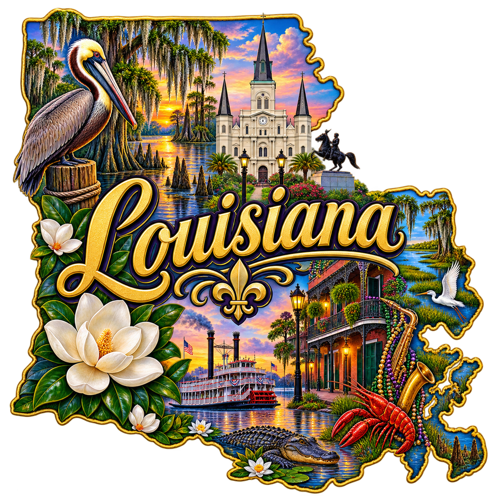 Louisiana State Pride T-Shirts