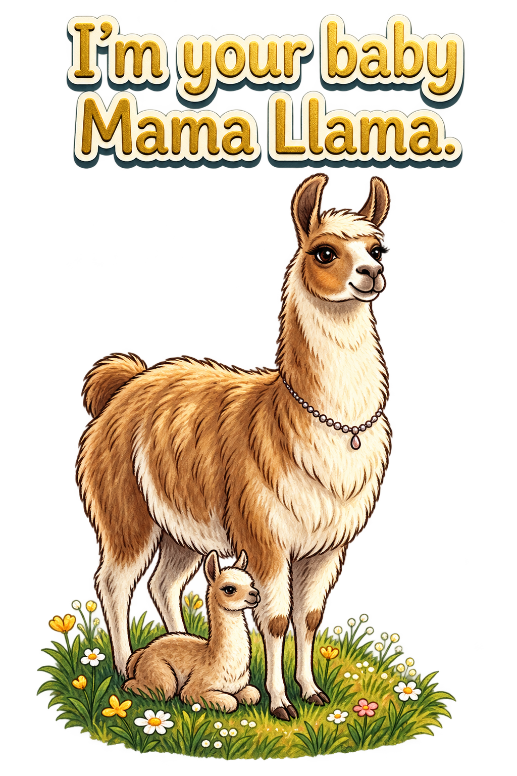 I’m Your Baby Mama Llama - T-Shirt