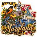 Maryland State Pride T-Shirts