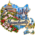 Massachusetts State Pride T-Shirts