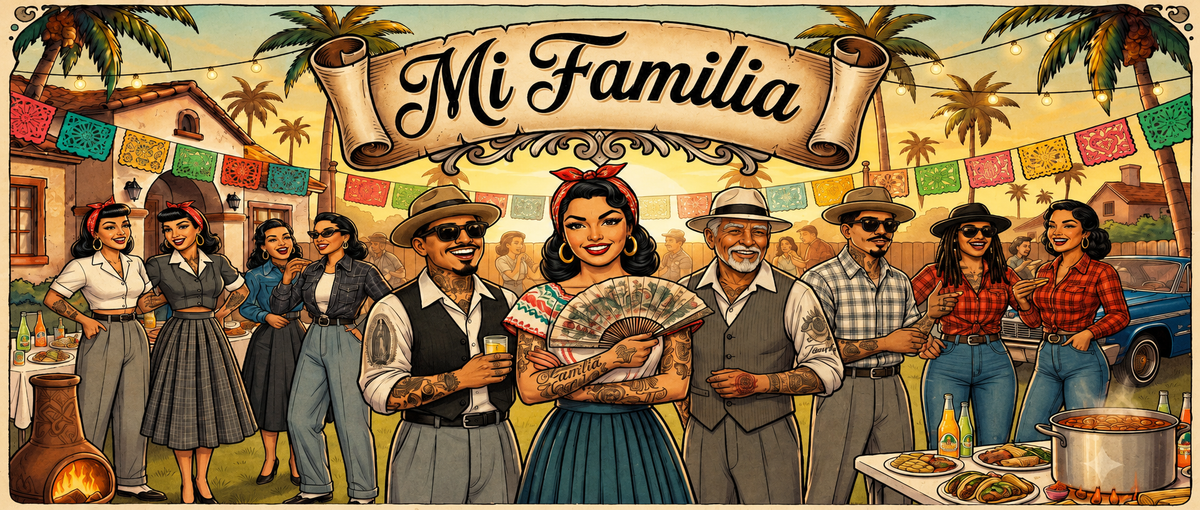 Made to Order - Mi Familia or Sugar Skull Los Muertos - Mi Familia