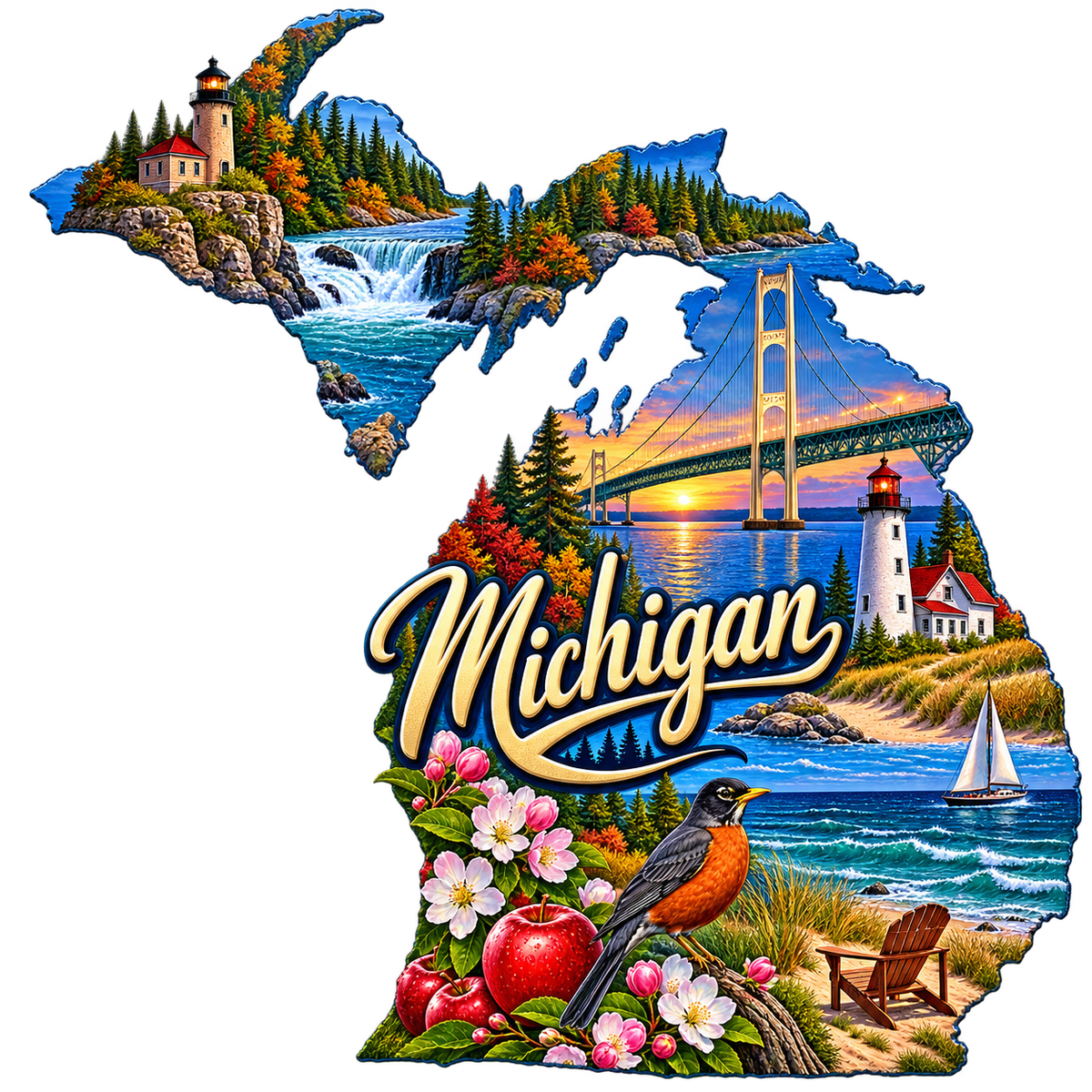 Michigan State Pride T-Shirts