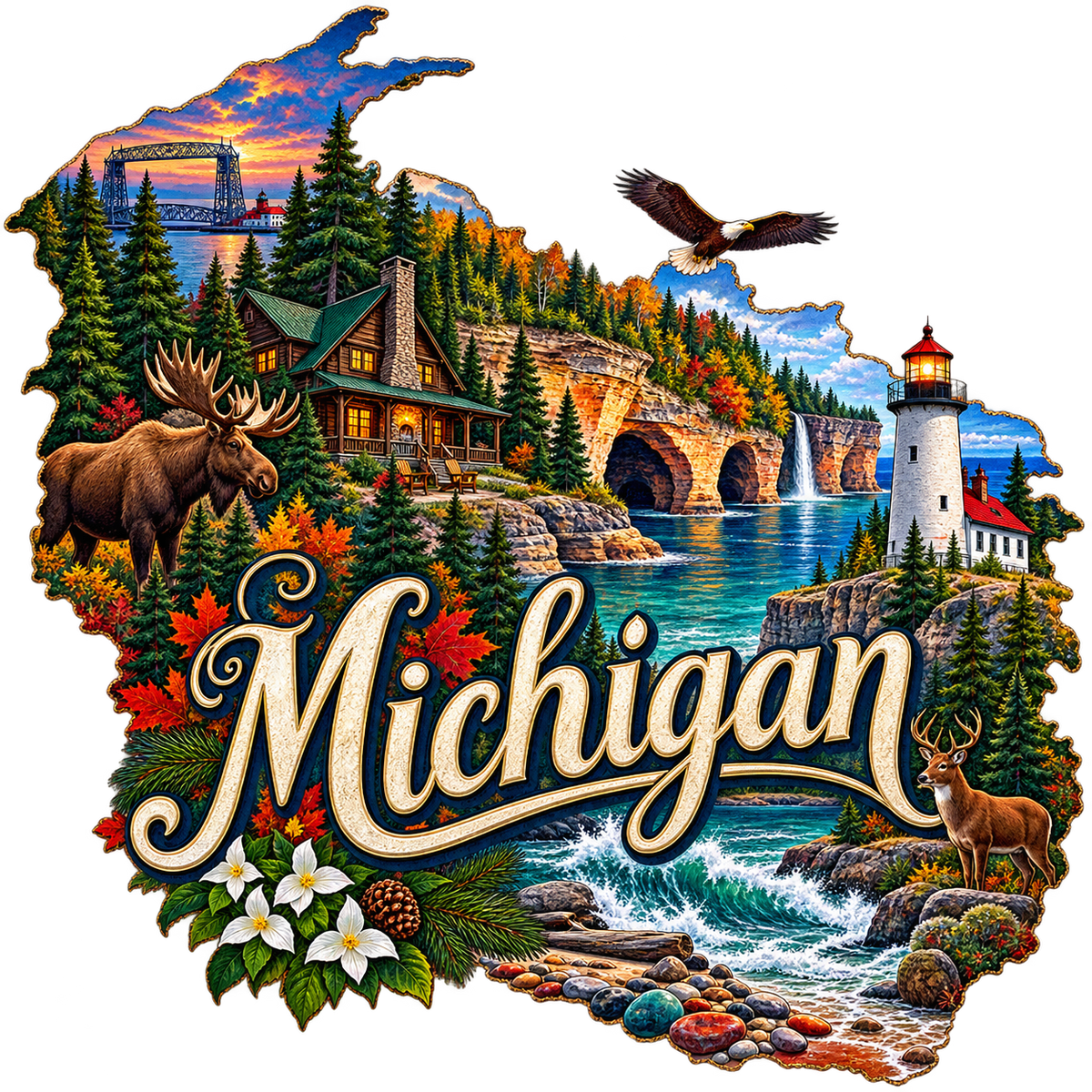 Michigan State Pride T-Shirts